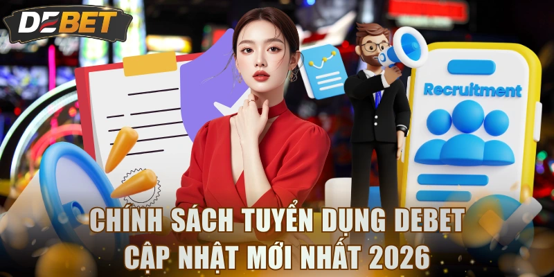 Chính sách tuyển dụng DEBET cập nhật mới nhất 2026