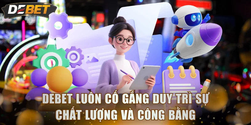 DEBET luôn cố gắng duy trì sự chất lượng và công bằng