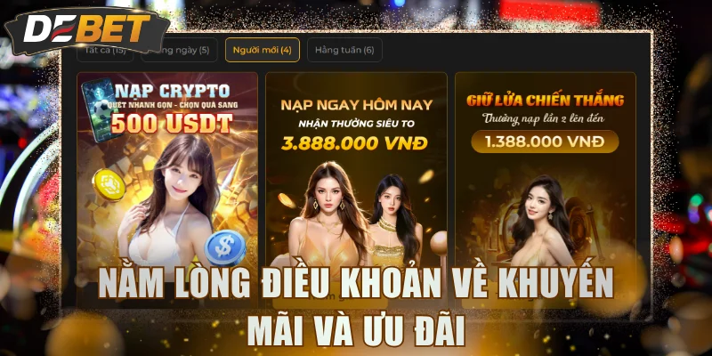 Nằm lòng điều khoản về khuyến mãi và ưu đãi